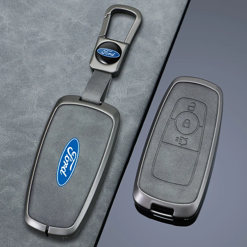 Car Remote Smart Key Case Cover For Ford Raptor F150 Remote Control Protector For Ford F-150 RAPTOR Zinc Alloy Auto Accessory