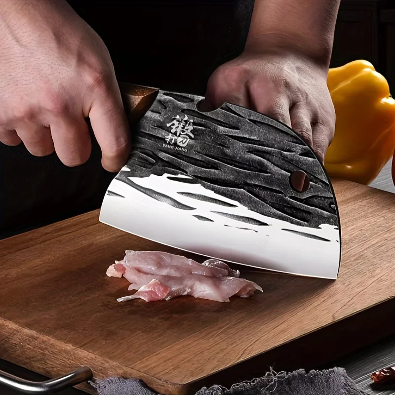 PLYS-Premium Forged Kitchen Knife Set - Perfect for Chefs, Fish, Meat, Fruit & Vegetable Cutting!