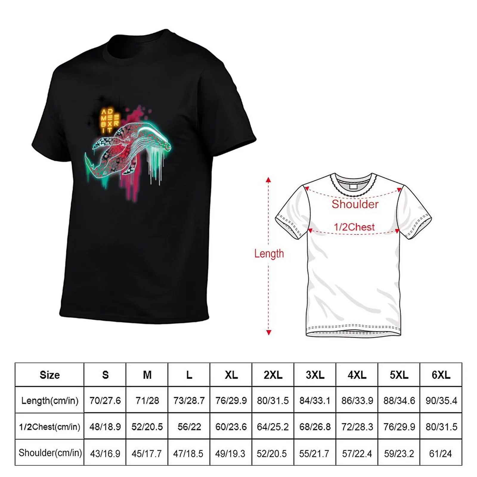 Mammalian Cetacean T-Shirt street wear shirts graphic tee Blouse aesthetic clothes T-shirt men