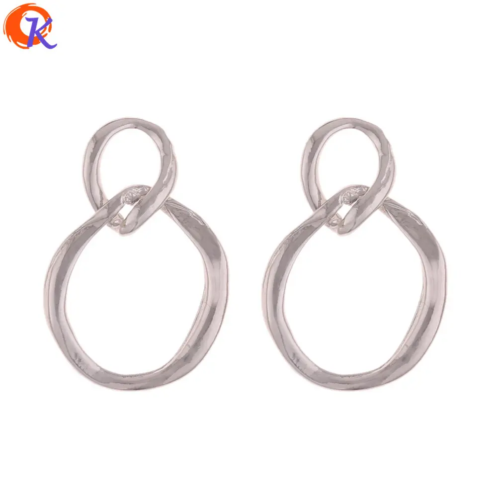 

Cordial Design 50Pcs 19*29MM Jewelry Accessories/Earrings Connectors/Ring Shape/DIY Earrings Making/Hand Made/Earring Findings