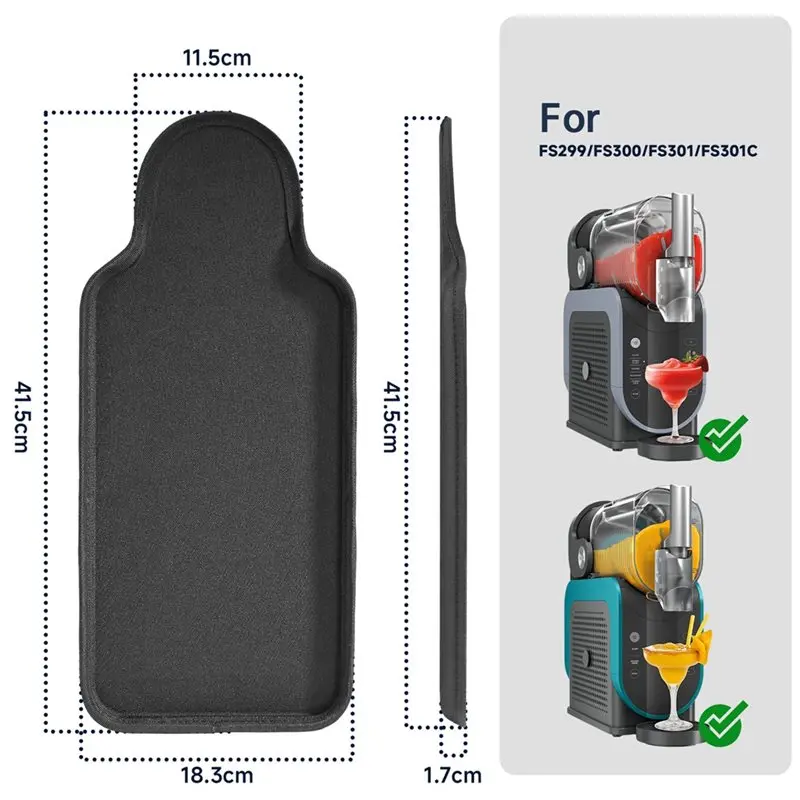 AS94-For Ninja Slushie Machine Replacement Parts- Sliding Pad For FS299 FS301 Models Accessories Slider Mat