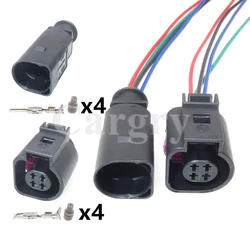 1 комплект 4P 4B0973812 4B0973712 4B0 973 812 4B0 973 712 проводной разъем датчика температуры воды для автомобильной фары VW