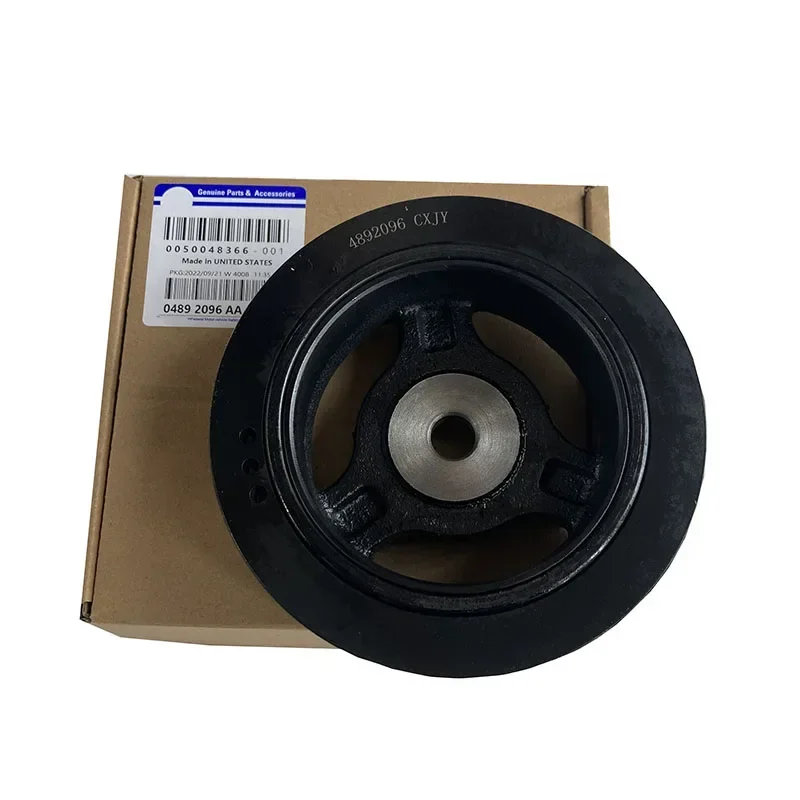 NBJKATO Brand New Genuine Crankshaft Pulley 04892096AA For Dodge Journey 2.7L 2009-2011