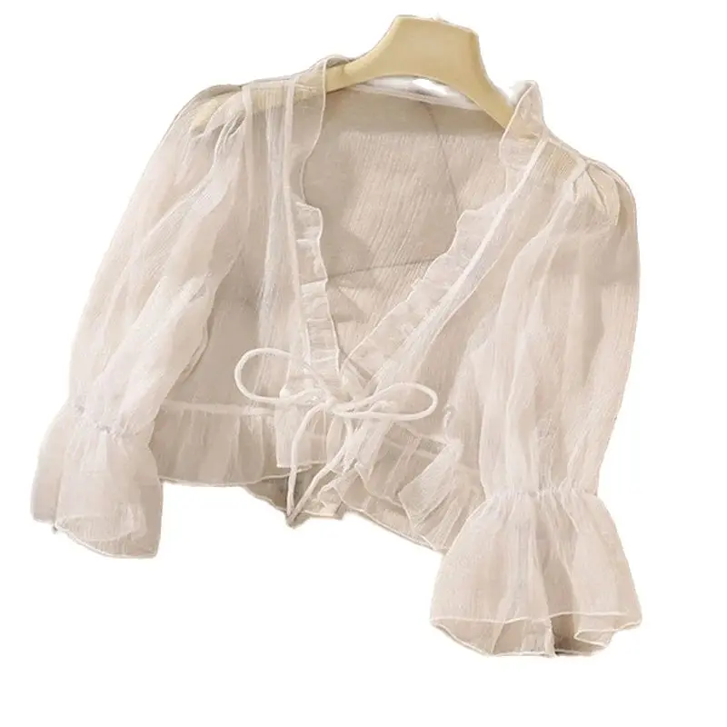 Bolero de gasa para mujer, capa de boda, envolturas de gasa, Bolero nupcial, chal y envolturas, cubierta de boda de noche