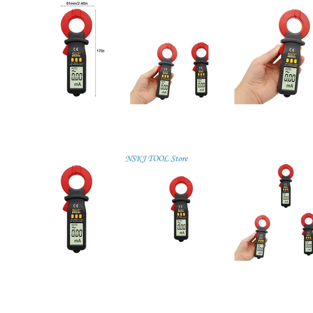 

L8RC Leakage Clamp Meter Easy To Operate Digital Clamp Meter Leakage Current Test