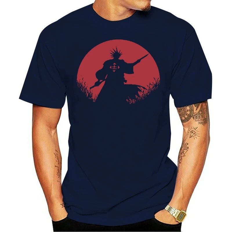 Zaraki Kenpachi Red Moon Bleach Anime Unisex Tshirt T Shirt Tee All Sizes