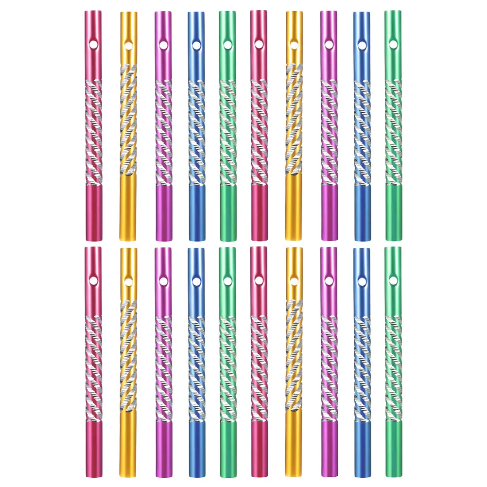 

36Pcs 314 Colored Hollow Aluminum Wind Chime Tubes DIY Craft Kit for Indoor Outdoor Decor Wind Chime - Making Windchime Tubes