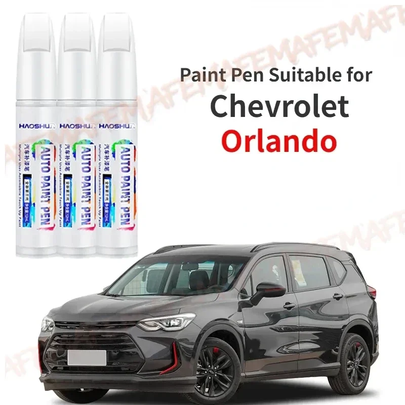 Car Touch Up Paint Pen Scratch Repair Scratch Remover Wax Paint Care For Chevrolet Orlando Paint Fixer Liuyun White