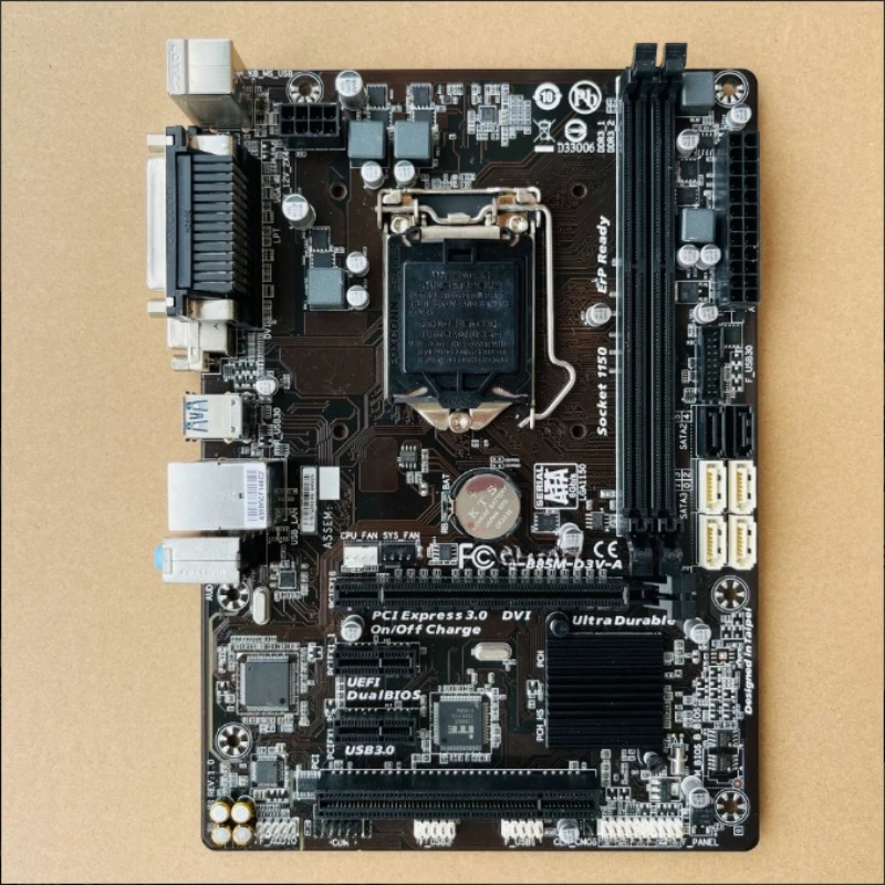 

Материнская плата Gigabyte B85M-D3V-A B85-D3V LGA1150 DDR3