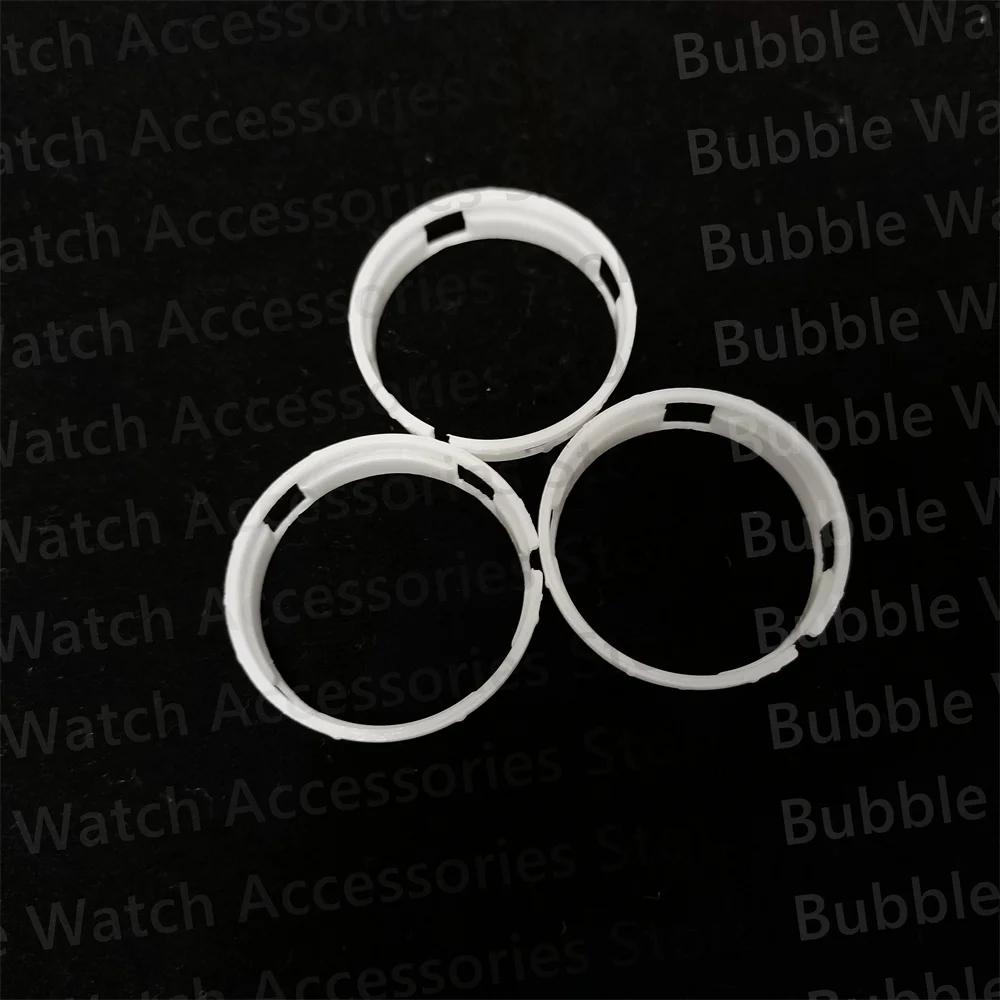 Watch Accessories 41MM Watch Case Plastic Ring Inner Cover Rubber Movement Spacer Ring Fit For NH35 Movement