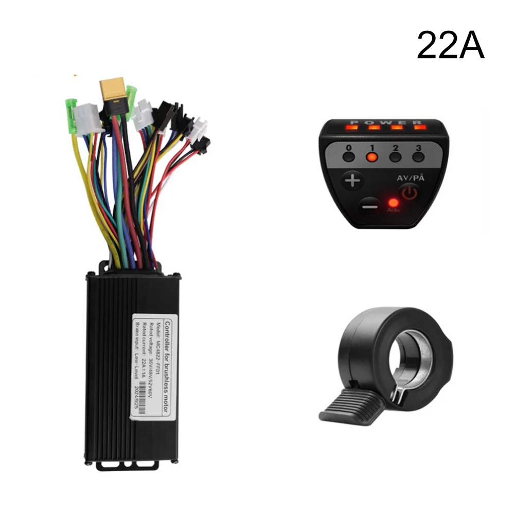 

Ebike LEDG20 Instrument Panel with 250W 750W 1526A Sine Wave TriMode Controller Kit for Electric Bicycles and Scooters
