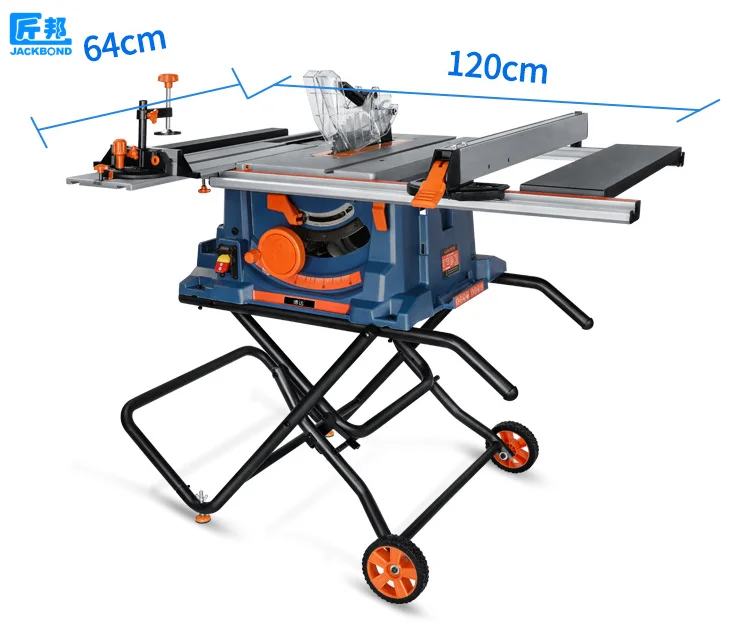 China Mobile Sawmill Wood Cutting Machine Wood-based Panel Machinery Sliding Table Saw