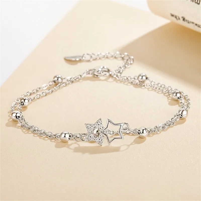 Двухслойные-браслеты-из-стерлингового-серебра-925-пробы-для-женщин-винтажный-корейский-стиль-браслет-цепочка-с-цирконием-и-звездами-вечерние-ювелирные-изделия-подарки