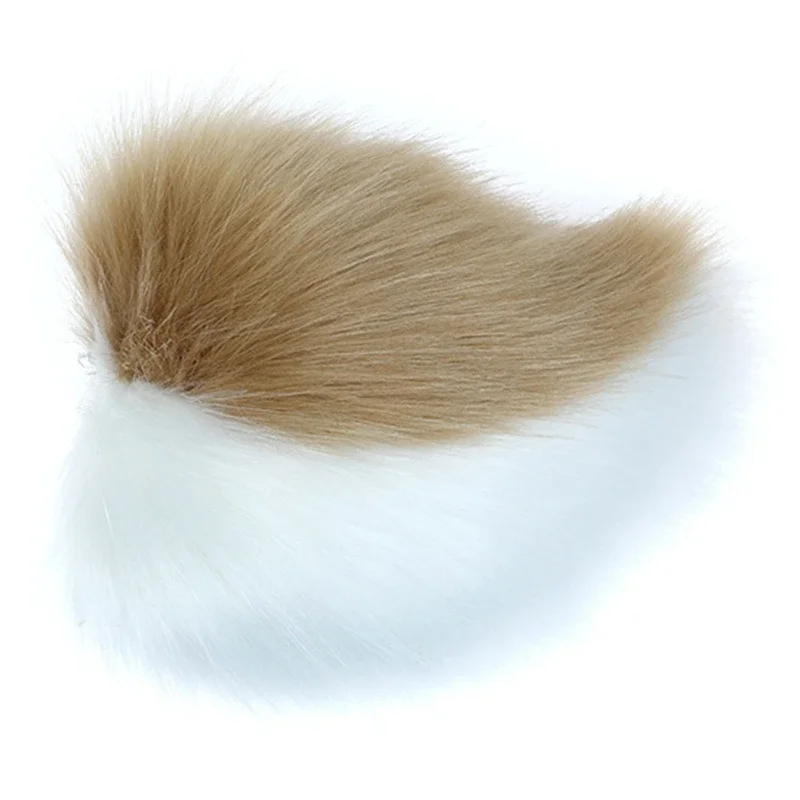 Coda peluche Cosplay Bunny Tail Prop Pelliccia sintetica Animale Bunny Tail Festa Halloween