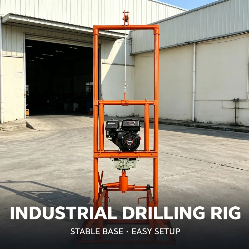Customized Gantry‑frame Water Well Drilling Rig, Field Drilling Equipment for Mountainous Farmers Drinking Water Intake