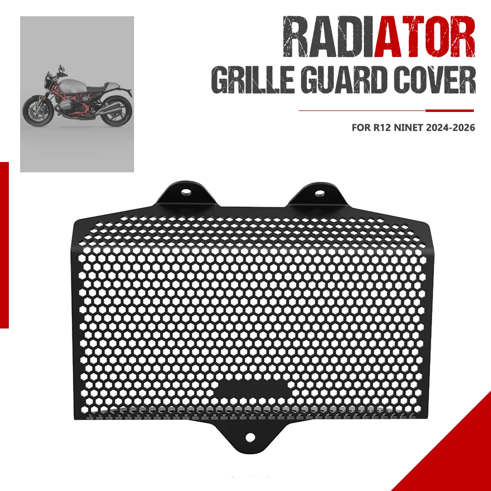 

For BMW R 12 NineT 2024-2025-2026 Aluminium Radiator Guard Grill Engine Skid Plate Cooler Cover Motorcycle Accessories R12 NineT