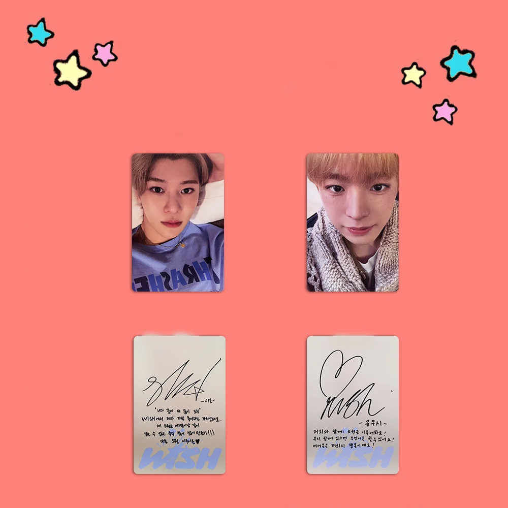 KPOP Popular Star Selfie PhotoCards SION RIKU YUSH LOMO Card JAEHEE RYO SAKUYA Fans Collection Gifts Star Surrounding