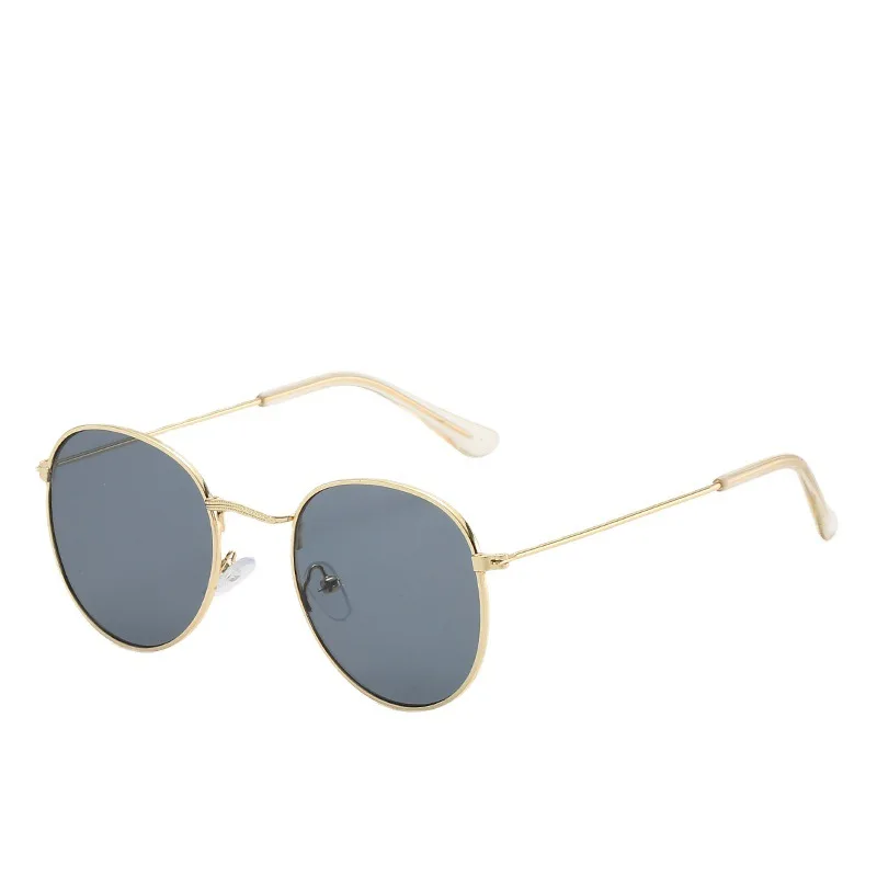 Eye Opening Stuff Small Round Polarized Sunglasses for Women Men Classic Vintage Retro Shades
