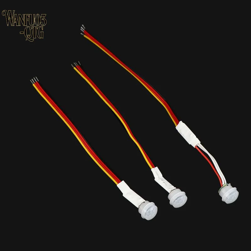 1/2/3Pcs DC3-24V PIR Motion Sensor Auto On/Off LED Infrared Human Body Detection For Cabinet Closet Stairs Hallway