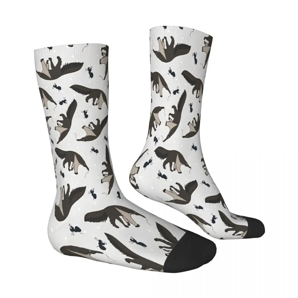 Giant Anteaters And Ants All Over Pattern Animal Socks Male Mens Women Winter Stockings Printed