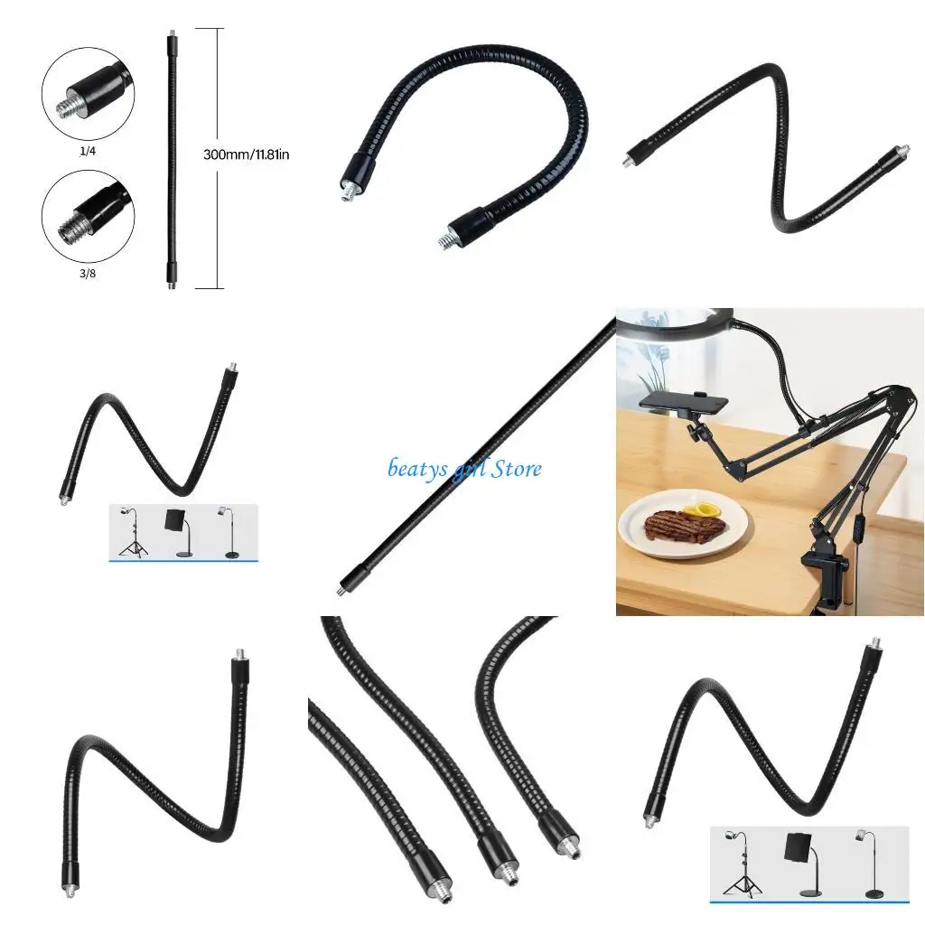 

C7AB от 1/4 дюйма до 3/8 дюйма мужской нить мягкий свет гибкий канал. Металлическая кремниевая трубка