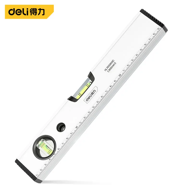 Deli Multi-specification Non-magnetic Bubble Measuring Tool Level Rulers Alumina Levels Measuring Instruments Acrylic Horizontal