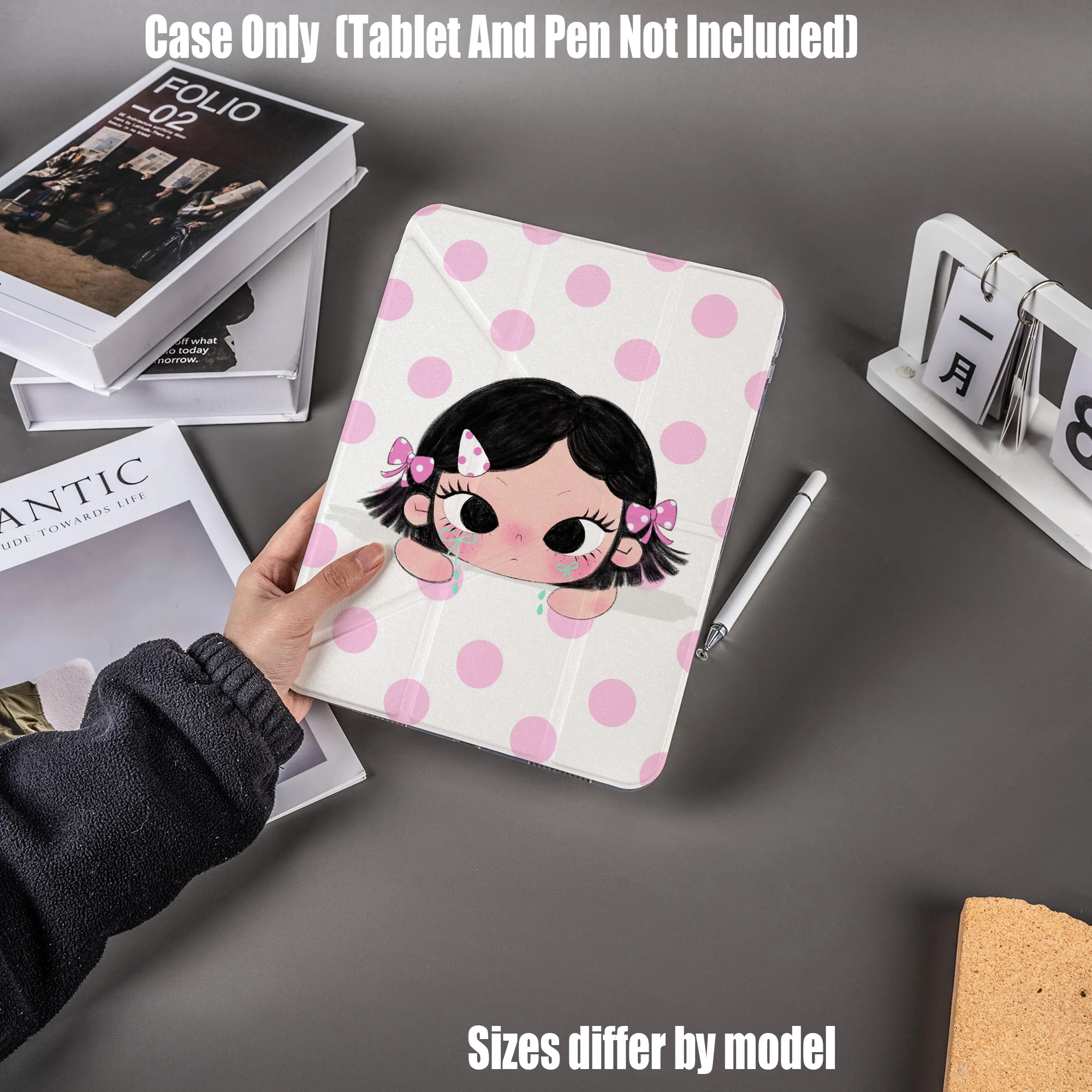 Premium TPU Tablet Case for Samsung and Apple All Models Slim Fit Protective Cover，Shockproof Lightweight Durable