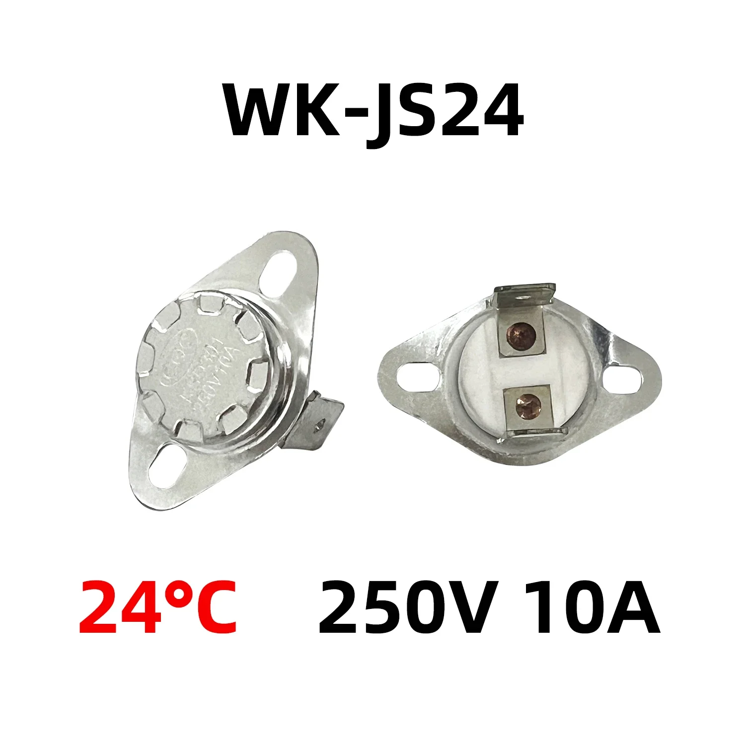 10 шт. Ksd301 24 ℃   40 ℃   130 ℃   150 ℃   Металлическая термозащита 250 В 10 А 16 А термовыключатель температуры нормально закрытый
