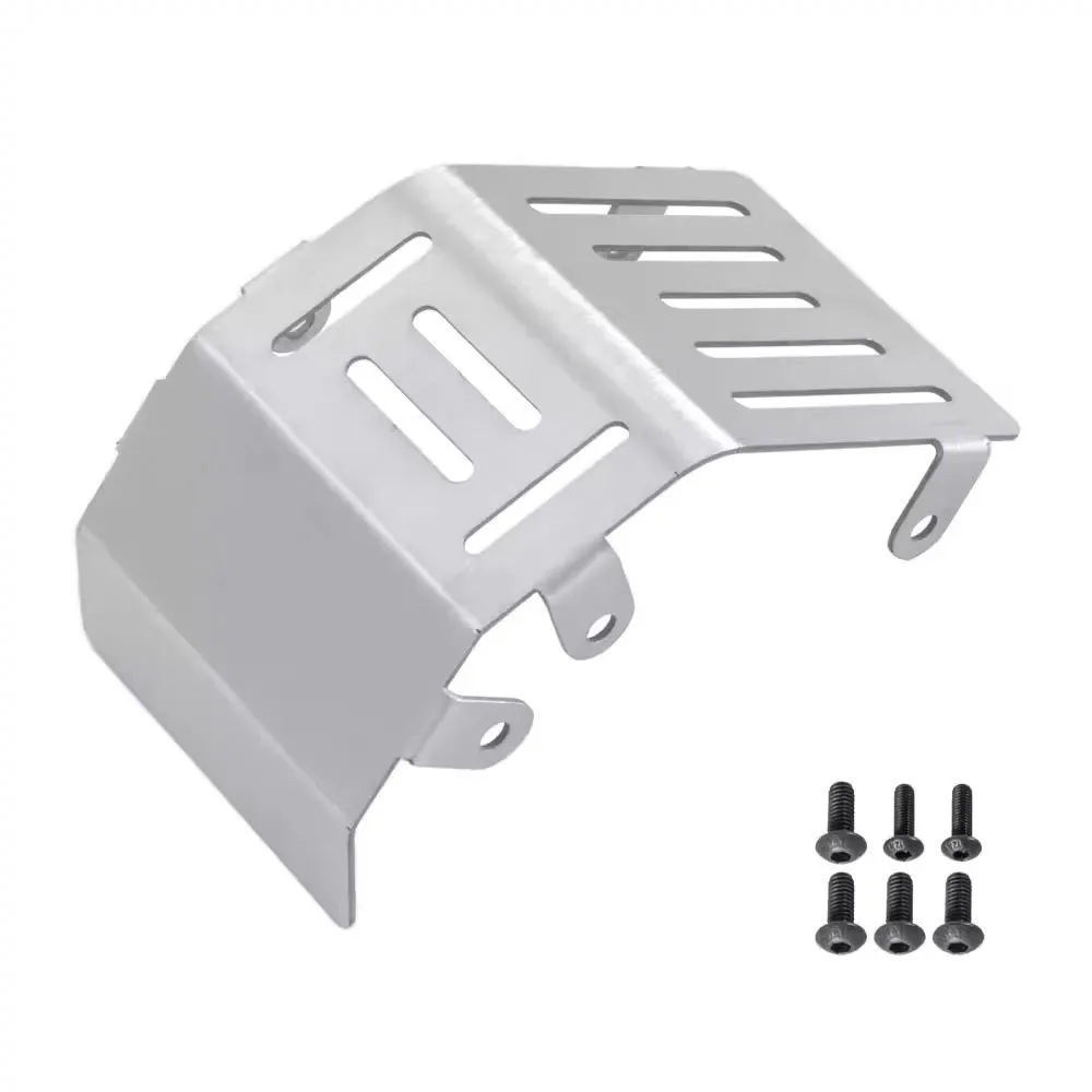 RC LOSI 1/4 Promoto-MX Motorfiets Rvs Guard Armor OP Gemodificeerde Deel Servo Protector Shield Guard Baffle Upgrade Deel