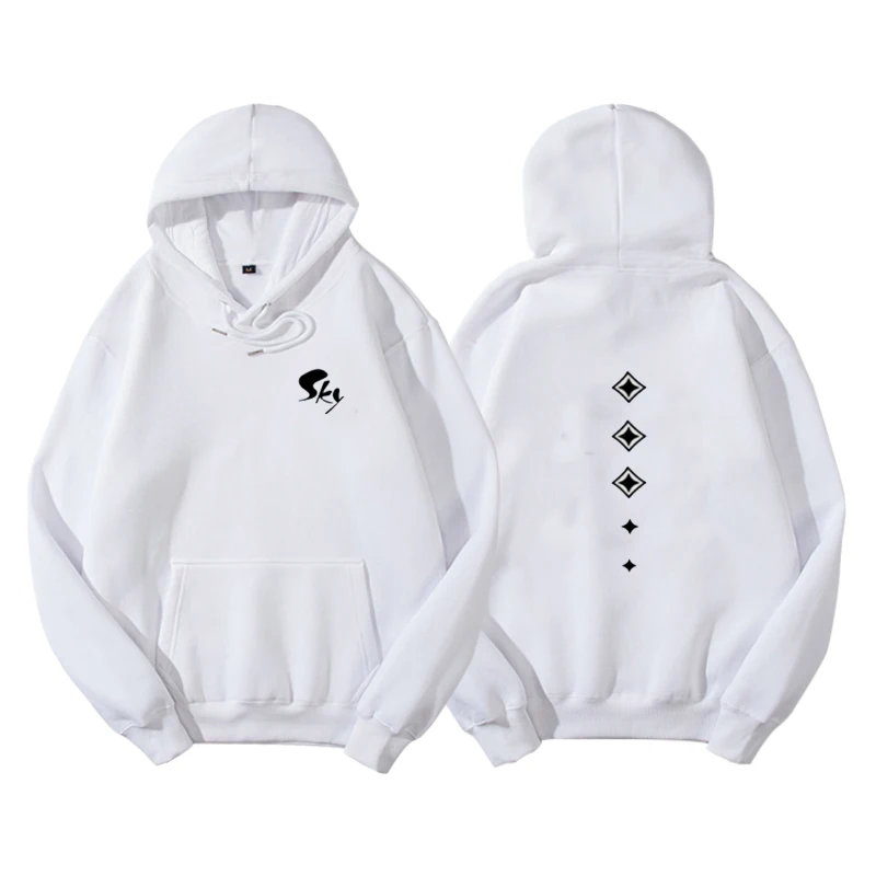 Anime Sky Children of The Light Funny Hoodie Hip Hop Graphic Sweatshirt Poleron Hombre Unisex Streetwear Harajuku Tracksuit