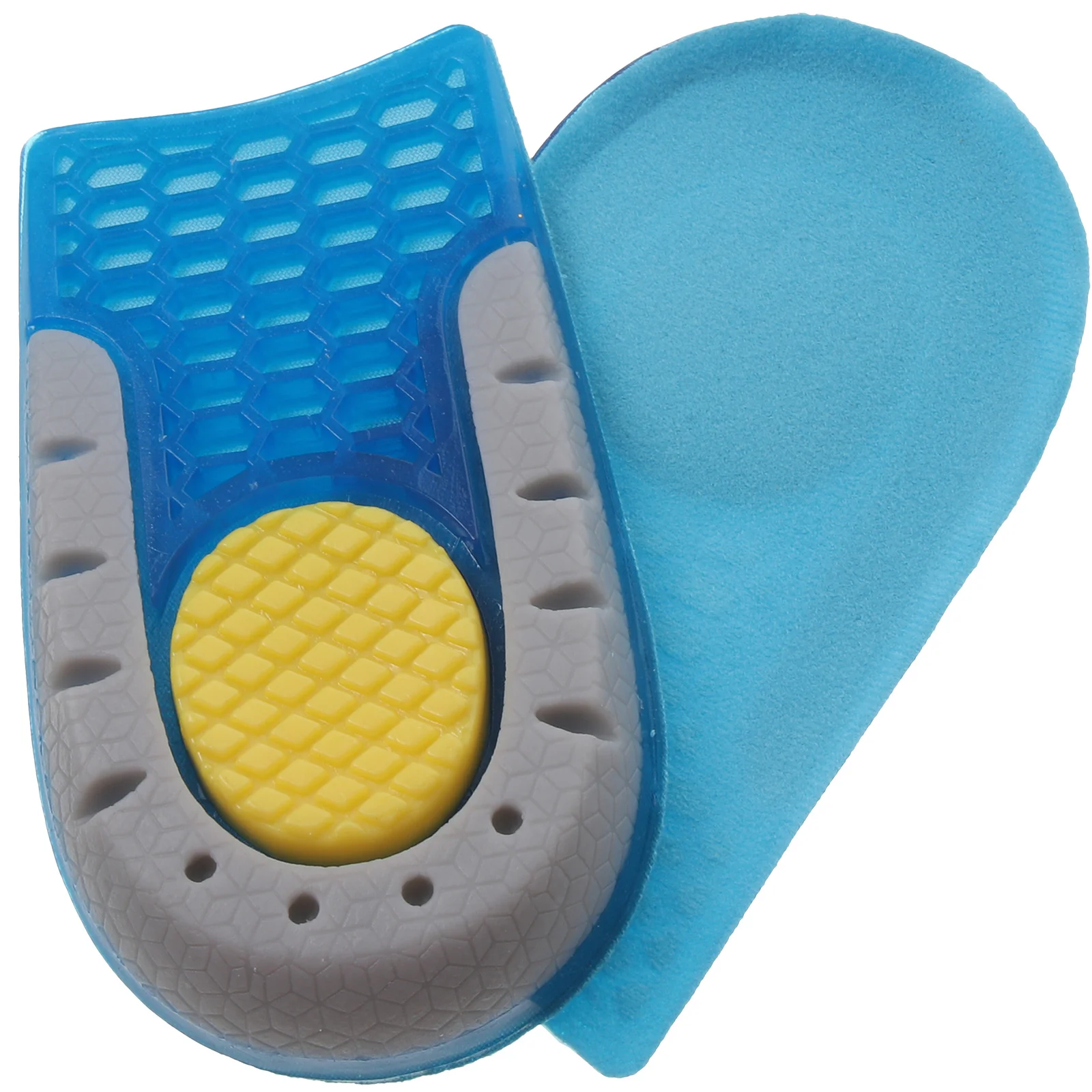 

Shock Absorbing Heightening Insole Invisible Shoe Pad Half Increased Lifts Ultra Innersoles Capsule