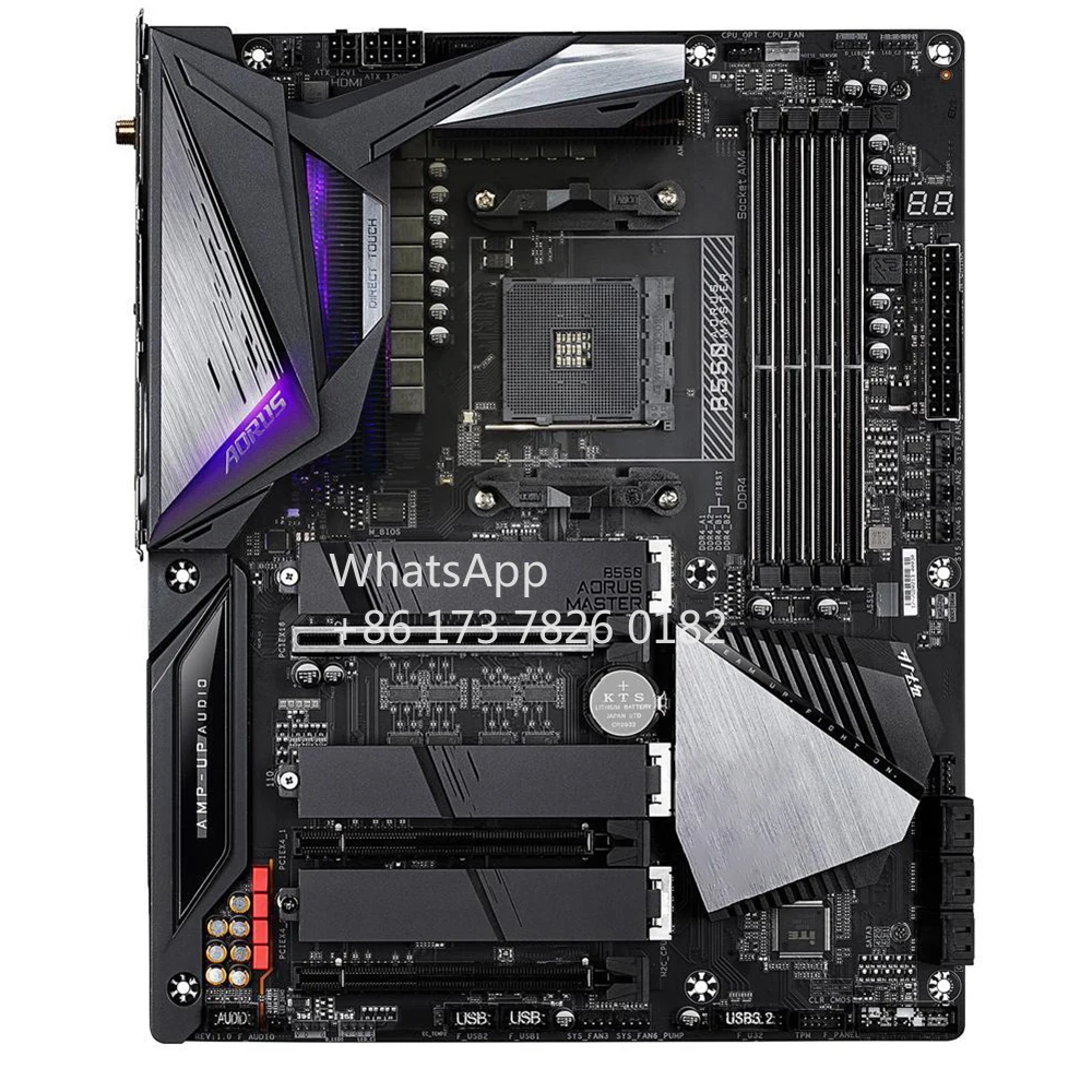 B550 AORUS MASTER For Gigabyte Socket AM4 DDR4 128GB PCI-E 4.0 ATX Desktop Motherboard