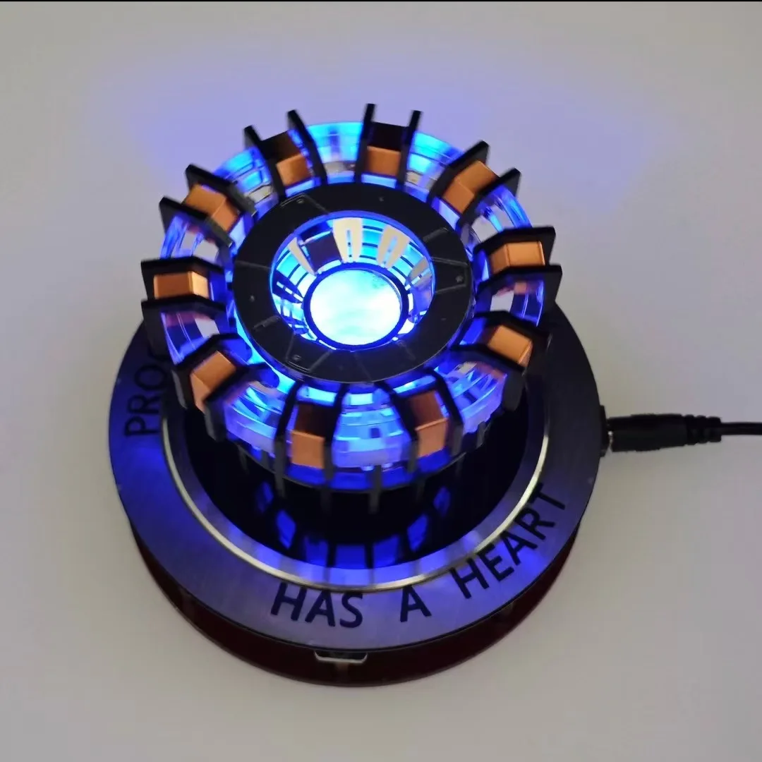 Iron Man MK1 Arc Reactor Action Figure With LED Light Magnetic