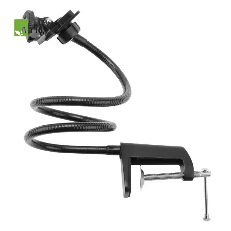 AY14 -Camera Bracket With Enhanced Desk Jaw Clamp Flexible Gooseneck Stand For Webcam Brio 4K C925E C922X C922