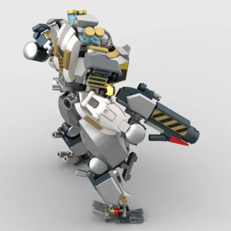

Moc Building Bricks Знаменитая игровая модель Меха Героический рыцарь Технология Модульные блоки Подарки Рождественские игрушки Наборы «сделай сам» Сборка