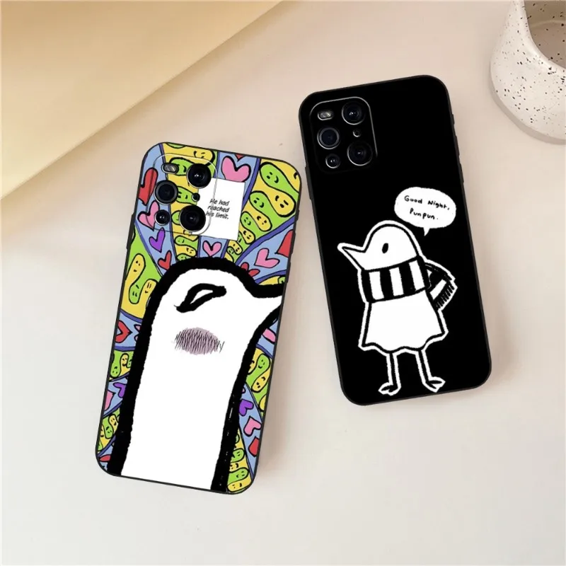 Минималистичная лампа для фотографий Oyasumi, для OPPO Find X3Pro X5Pro X3Neo RENO6 7 ProPlus A16 A54 A57 K9 A74 A93 A94, Черная