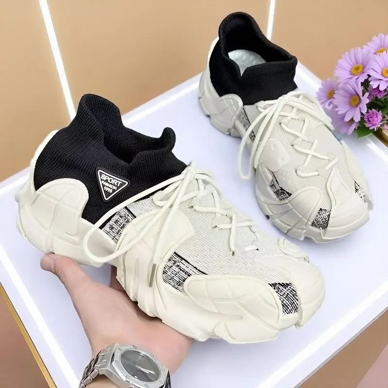 

Модные сетчатые баскетбольные кроссовки на плоской мягкой подошве, осенняя новая мужская спортивная обувь, удобная легкая дышащая обувь для бега