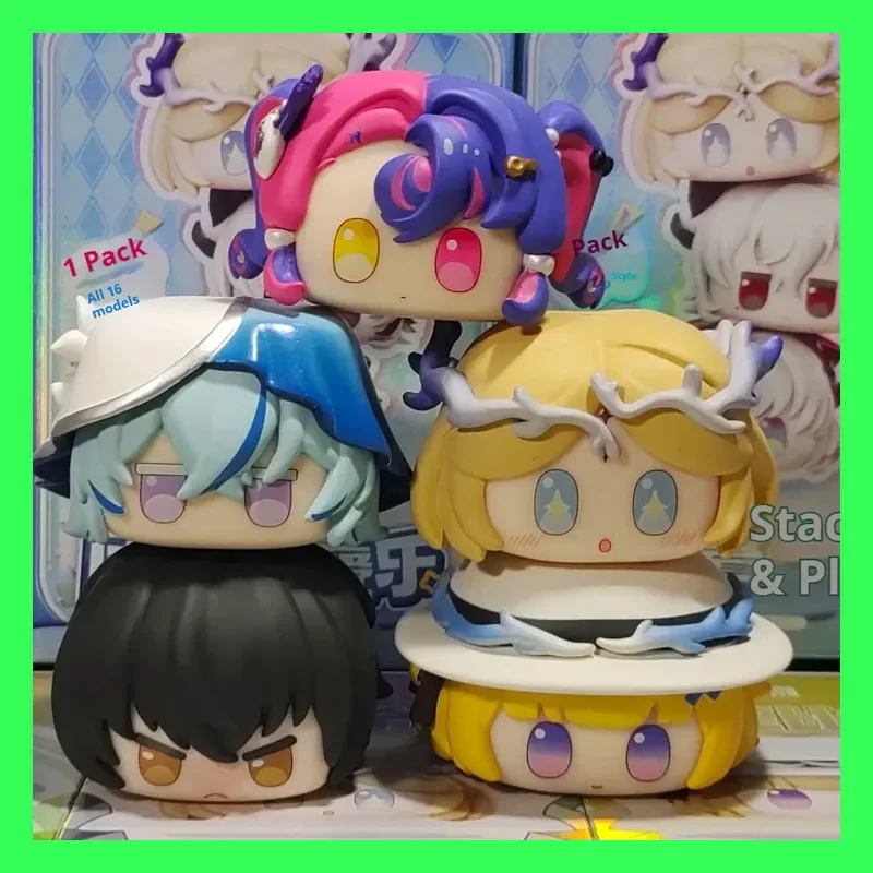 

MingChao TangTang Le Stacking Blind Box, милая кукла, игрушка, коллекция аниме, небольшой подарок для мальчиков и девочек, праздник