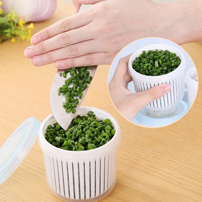 3 Pcs Drain Fresh Box Can Be Spliced And Drained Fresh-Keeping Box, Convenient To Store In The Refrigerator Drain Box