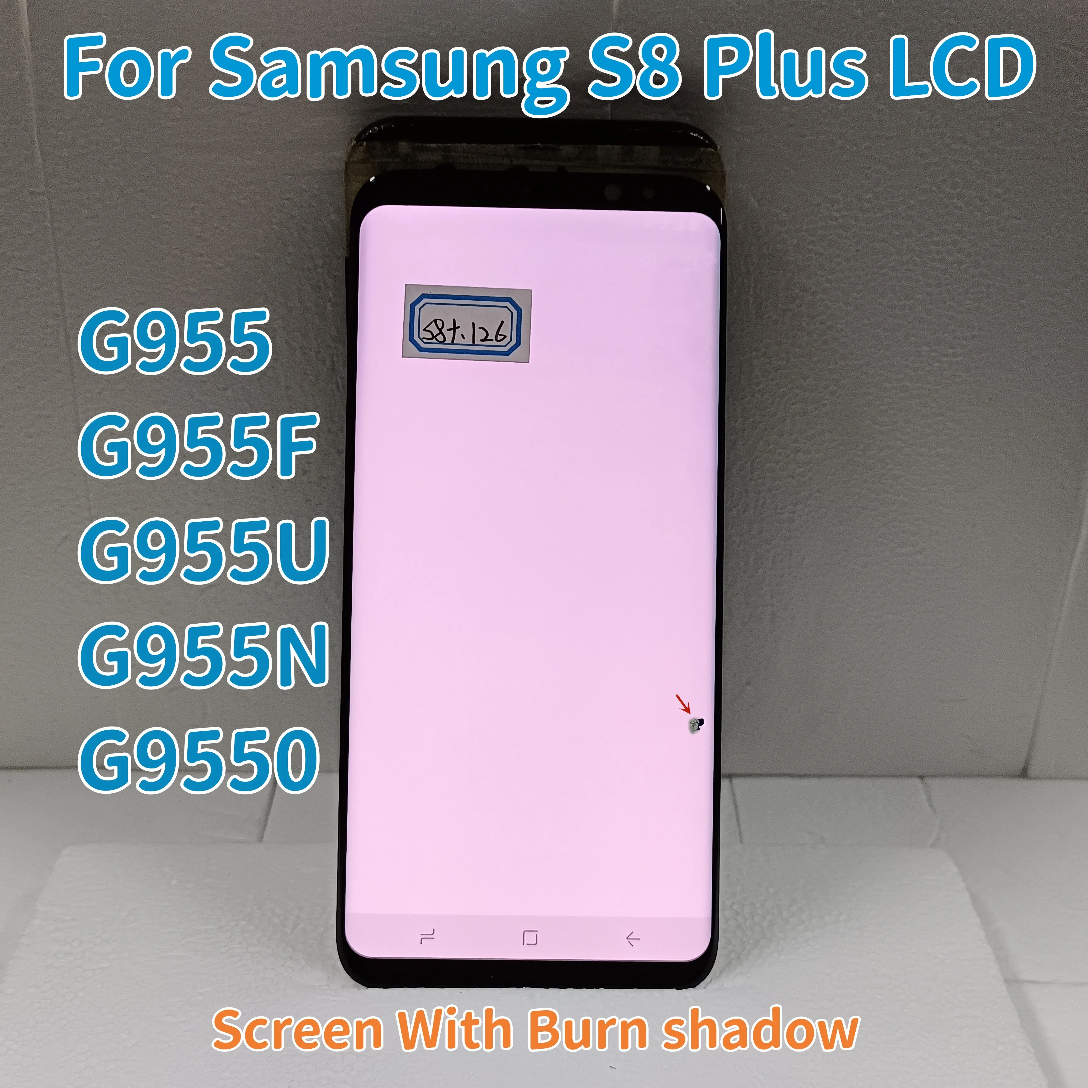 

ЖК-дисплей S8 + для Samsung Galaxy S8 Plus G955w G955a G955 G955n G955f, сменный сенсорный экран с цифровым преобразователем в сборе