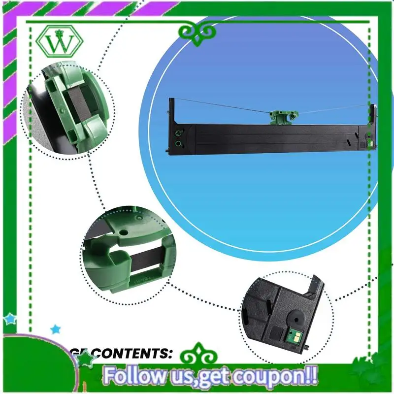 Reliable-1 Printer Ribbon Replacement Part For Compuprint SP40 PLUS SP40+ PR3PLUS PR3+ D1 D2 D3 D4 D5 Series Printers