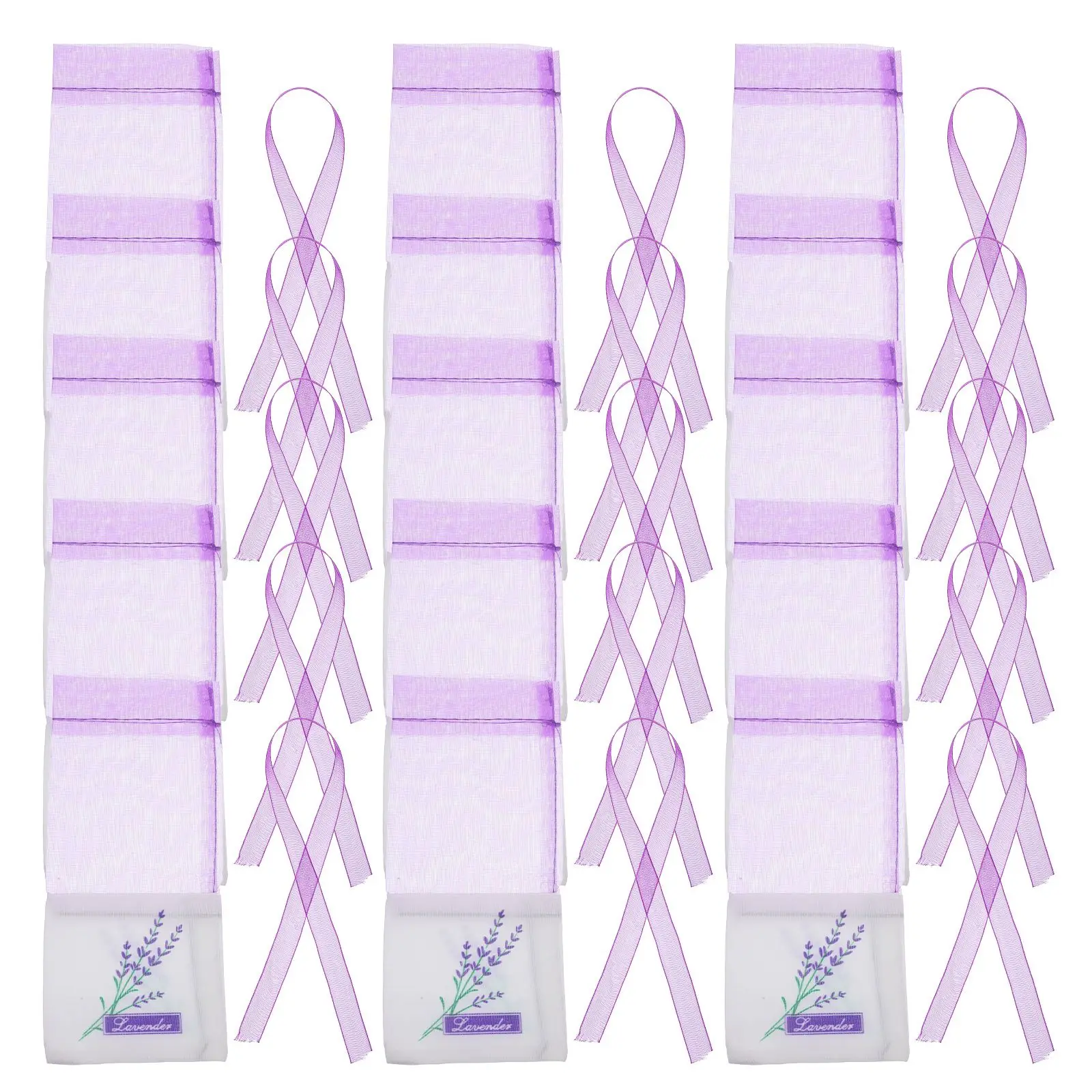 

30 Pcs Sachet Bag Lavender Drawstring Fragrance Empty Dry Bags Pouches Satchel Travel