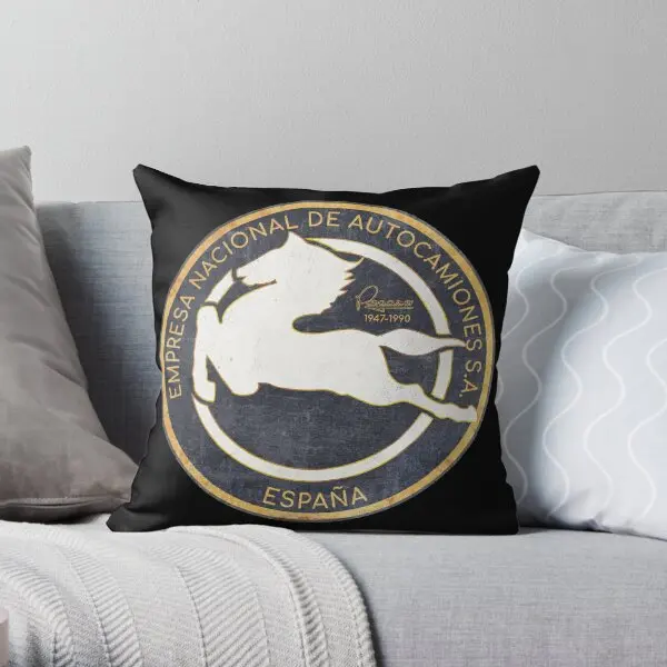 Pegaso Empresa Nacional De Autocamiones  Printing Throw Pillow Cover Waist Office Sofa Case Fashion Pillows not include One Side