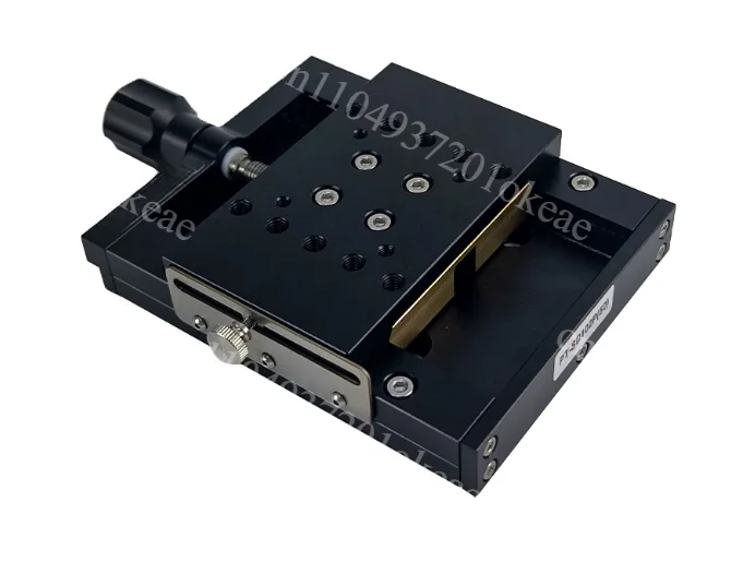 PT-SD102P Manual Linear Stage 50mm X-axis Precision Displacement Platform With Lock