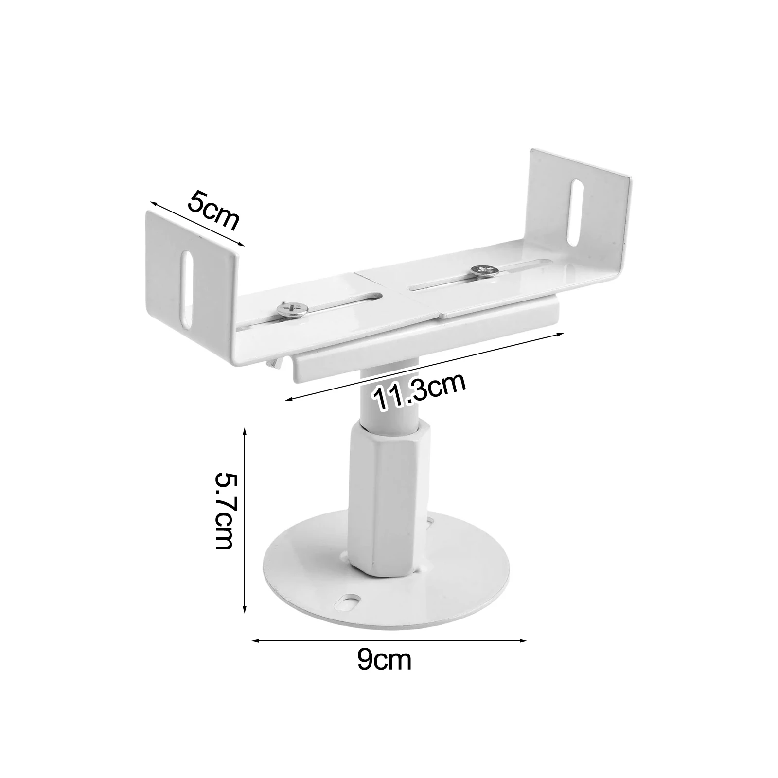 2 Pack Adjustable Radiator Floor Brackets For Cast Iron, Steel Aluminum Feet Support 8-13cm Height, White