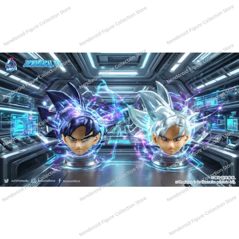 

In Stock Demoniacal Fit SHF Dragon Ball Ultra Instinct Guko Custom Headsculpt Set Anime Action Accessories Toy Gift