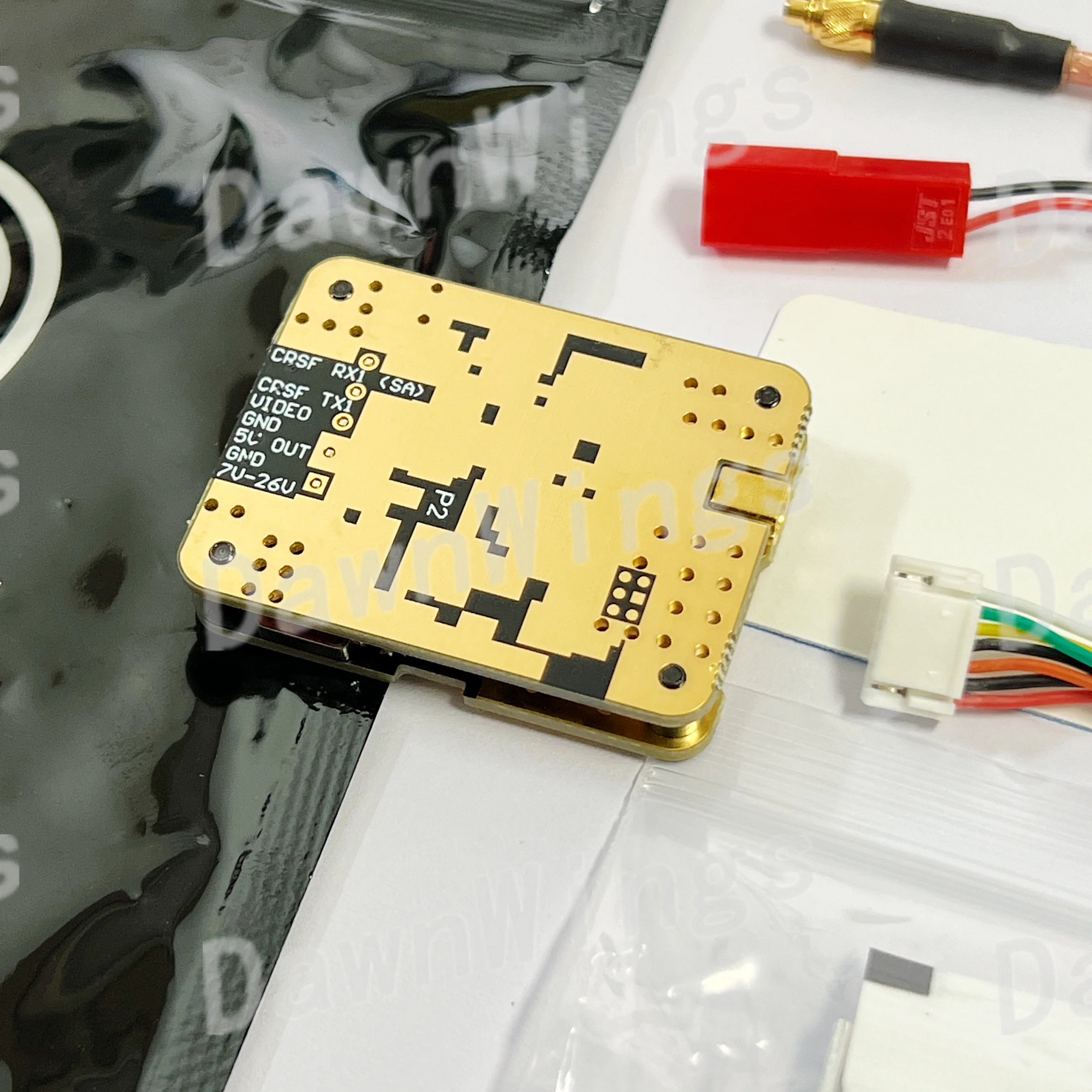 TBS UNIFY PRO32 DP (MMCX) 3 واط + بالوعة الحرارة واسعة النطاق 5.8 جيجا هرتز جهاز إرسال الفيديو لطيارين FPV طويلة المدى