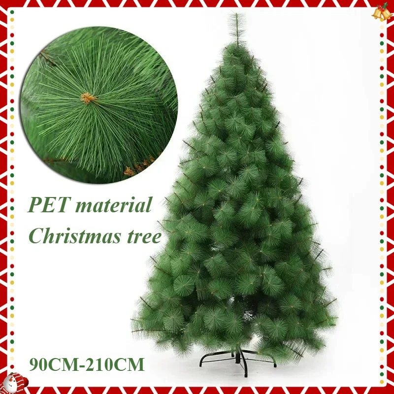 

Artificial Christmas Tree PET Encrypted Material Large Christmas Tree 90CM To 210CM Family Party Christmas Atmosphere Decoration