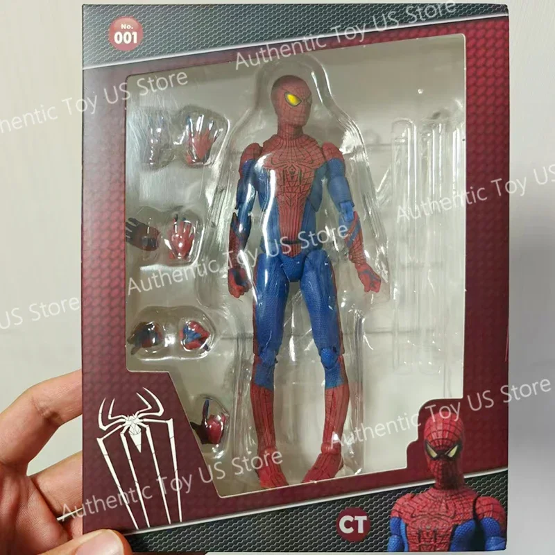 

Фигурка Человека-паука Ct Toys Mafex 001 Питер Паркер (Эндрю Гарфилд) — коллекционная модель из аниме «Чудо-человек: Продолжение» (The Amazing Spider-Man: Into the Spider-Verse)