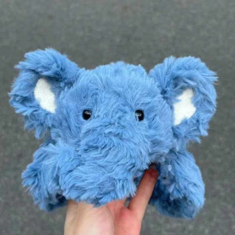 Cute Animal Elephant Plush Stationery Case Pencil Case Cosmetics Miscellaneous Storage Bag